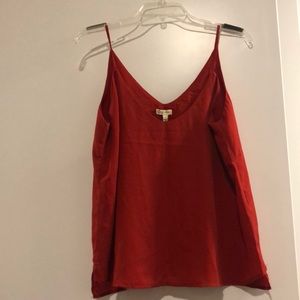 Orange tank top